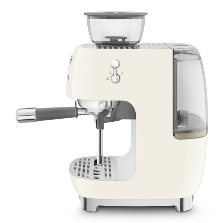 Smeg EGF03CREU Manuel espressomaskine Inkl. Kværn Creme