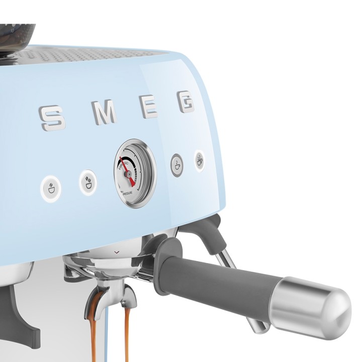 Smeg EGF03PBEU Manuel espressomaskine Inkl. Kværn Pastelblå