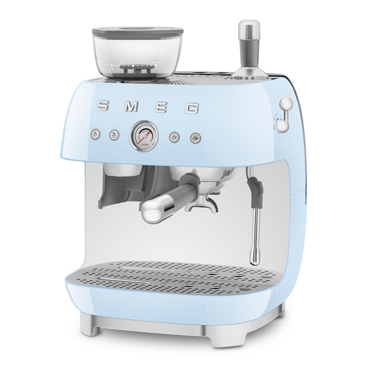 Smeg EGF03PBEU Manuel espressomaskine Inkl. Kværn Pastelblå