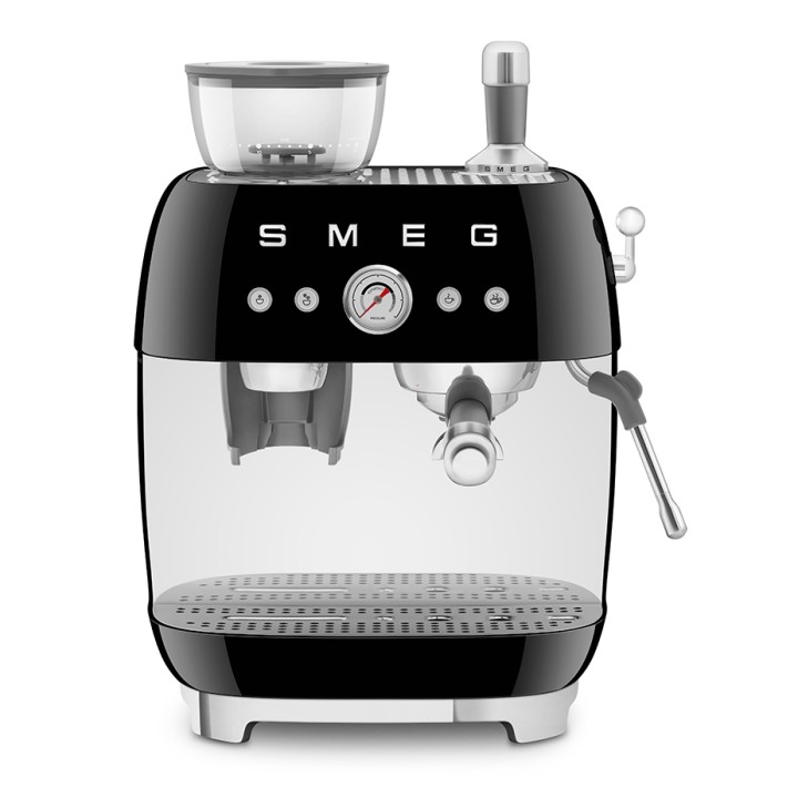 Smeg EGF03BLEU Manuel espressomaskine Inkl. Kværn Sort