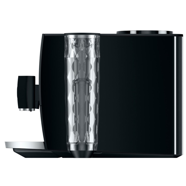 Jura ENA 8 (EC) Full Metropolitan Black Inkl. Plejepakke, Mælkebeholder, Mælkerens, Filtre & 3x1000g Rigtig Kaffe Super Crema