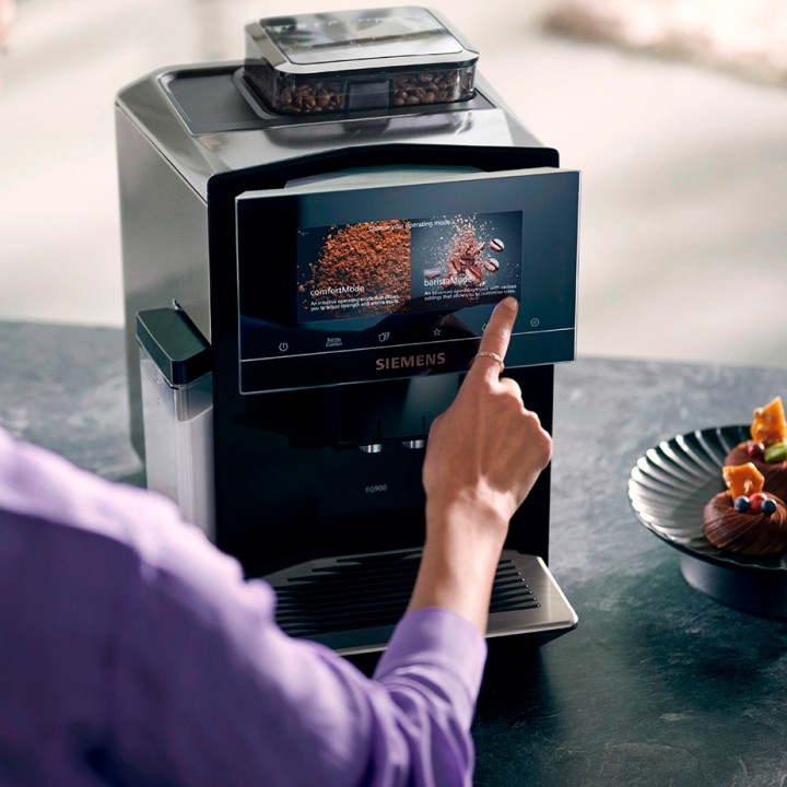 Siemens TQ903R09 EQ900 Espressomaskine Inkl. Rigtig Kaffe Brun Serie 6x400g Hele Kaffebønner