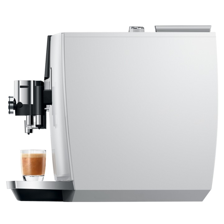 Jura J8 Twin (EA) Diamond White Espressomaskine Inkl. Startpakke
