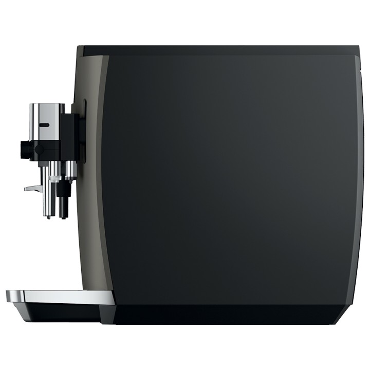 Jura E8 (EC) Dark Inox Espressomaskine Inkl. Startpakke (DK sprog), Mælkebeholder, Rigtig Kaffe & Pleje