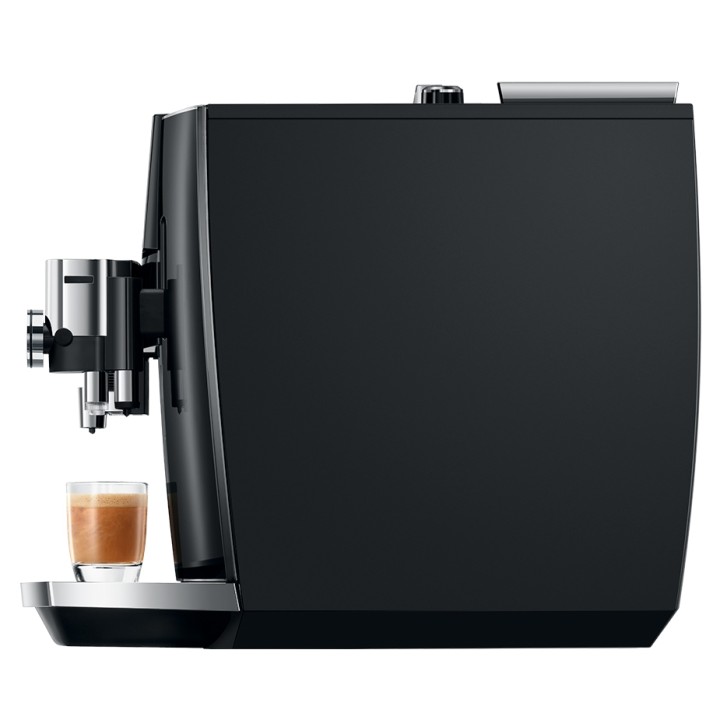 Jura J8 Twin (EA) Diamond Black Espressomaskine Inkl. Startpakke DK sprog, Inkl. Mælkebeholder, 3kg Rigtig Kaffe & Pleje