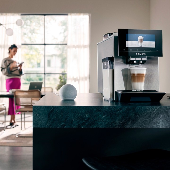 Siemens TQ907R03 EQ900 s700 Espressomaskine Inkl. 6kg Rigtig Kaffe Crema Intenso Hele kaffebønner