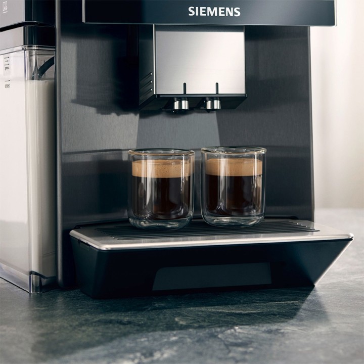 Siemens TQ905RZ5 EQ900 Plus Inkl. Siemens Termokande, Multi Calc/Clean TZ800Z3 & 6kg Rigtig Kaffe Crema Intenso