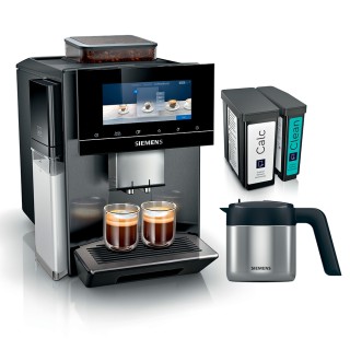 Siemens TQ905RZ5 EQ900 Plus Espressomaskine Inkl. Termokande & Pleje Siemens TQ905RZ5 EQ900 Plus Espressomaskine Inkl. Termokande & Pleje