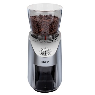 Nivona Cafe Grano 130 Elektrisk Kaffekværn Inkl. 2kg Crema Intenso Hele kaffebønner