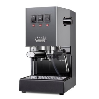 Gaggia Classic E24 Grå Espressomaskine Inkl. Eureka Mignon Perfetto & Baristaudstyr