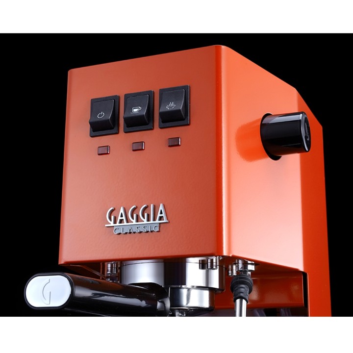 Gaggia Classic E24 Lobster Red Espressomaskine Inkl. Eureka Mignon Perfetto & Baristaudstyr
