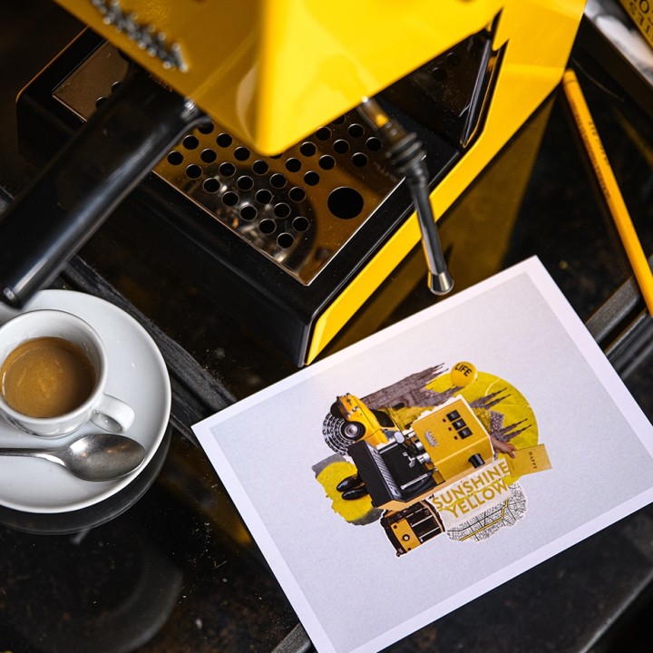 Gaggia Classic E24 Sunshine Yellow Espressomaskine