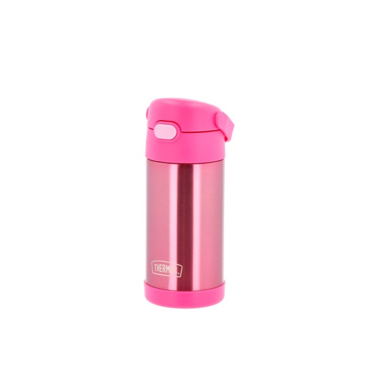 Thermos  Funtainer Drikkeflaske m. Sugerør 355 ml Pink