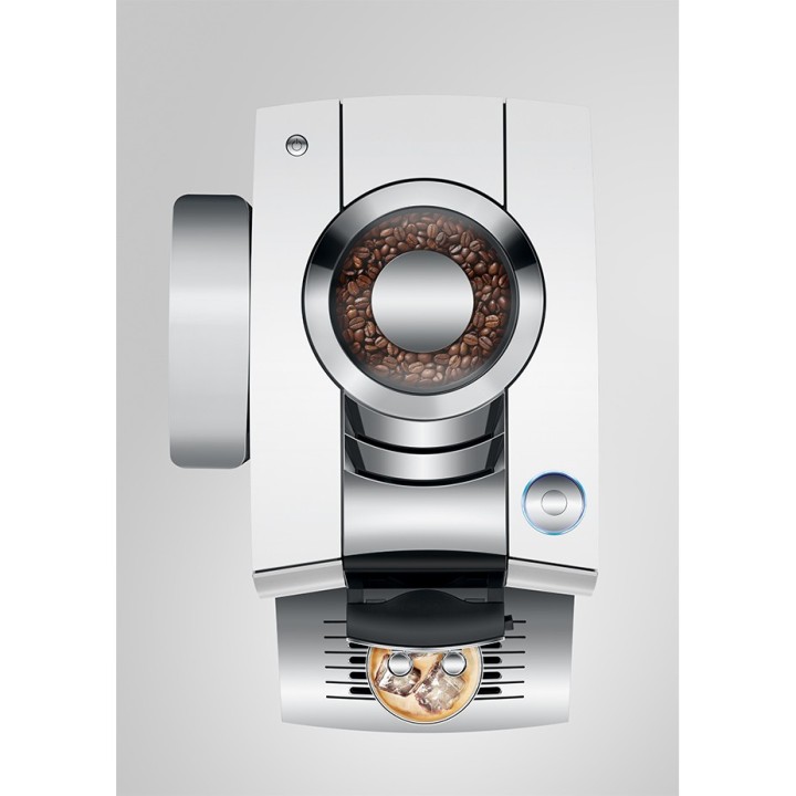 Jura Z10 (EA) Aluminium White Espressomaskine Inkl. Startpakke DK sprog & 6kg Rigtig Kaffe Crema Intenso Hele kaffebønner