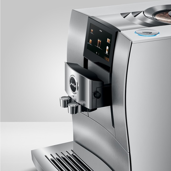 Jura Z10 (EA) Aluminium White Espressomaskine Inkl. Startpakke DK sprog & 6kg Rigtig Kaffe Crema Intenso Hele kaffebønner