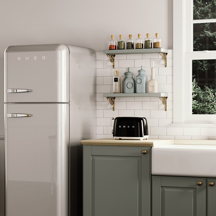 Smeg TSF01BLEU Brødrister Sort Smeg TSF01BLEU Brødrister Sort