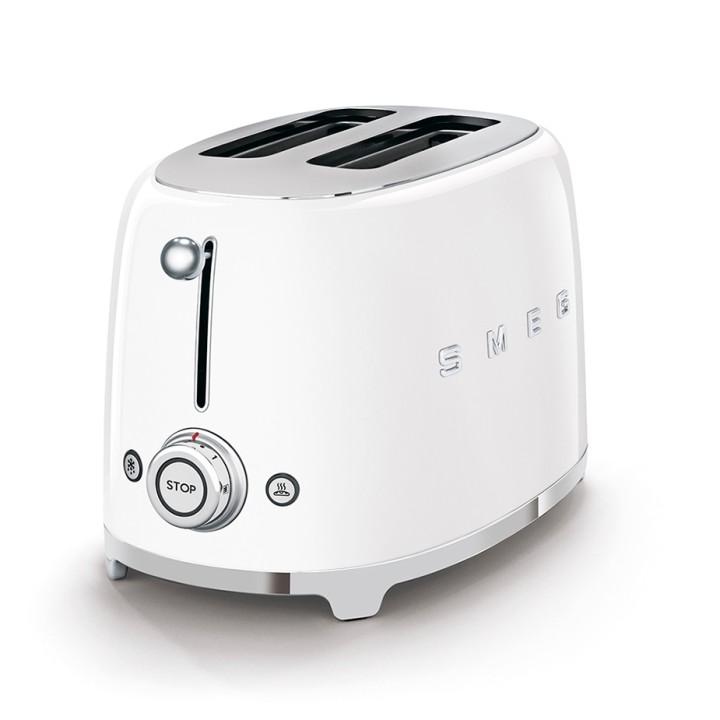 Smeg TSF01WHEU Brødrister Hvid Smeg TSF01WHEU Brødrister Hvid