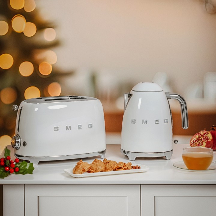 Smeg TSF01WHEU Brødrister Hvid Smeg TSF01WHEU Brødrister Hvid