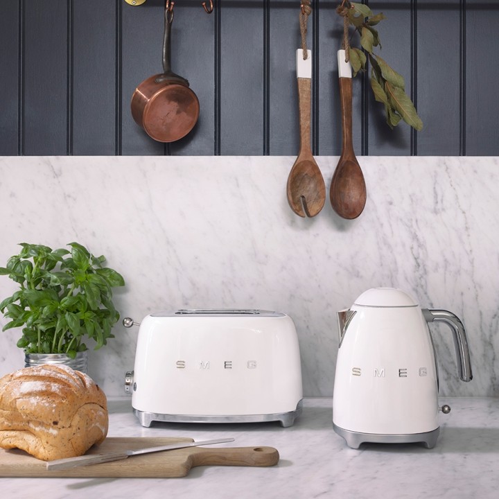 Smeg TSF01WHEU Brødrister Hvid Smeg TSF01WHEU Brødrister Hvid