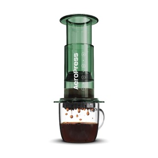 AeroPress Clear Grøn Rejsebrygger AeroPress Clear Grøn Rejsebrygger