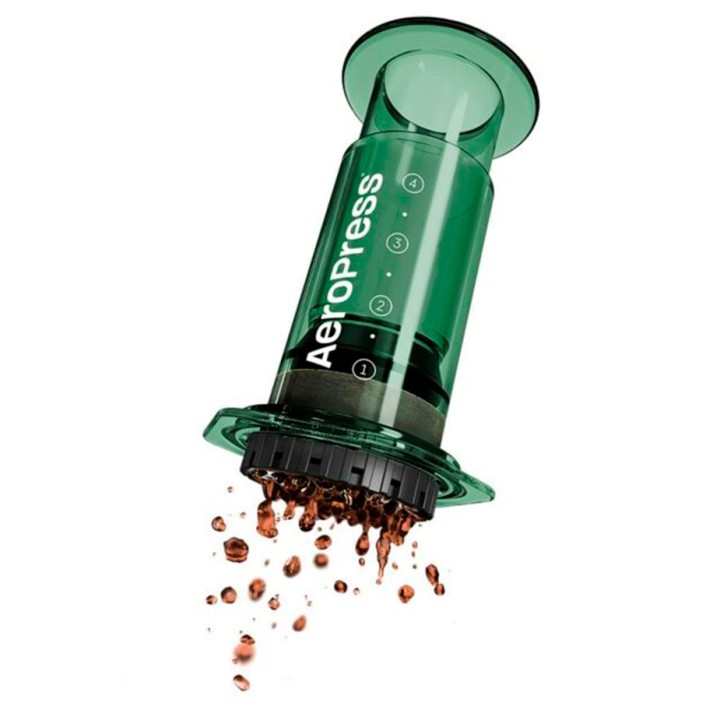 AeroPress Clear Grøn Rejsebrygger AeroPress Clear Grøn Rejsebrygger