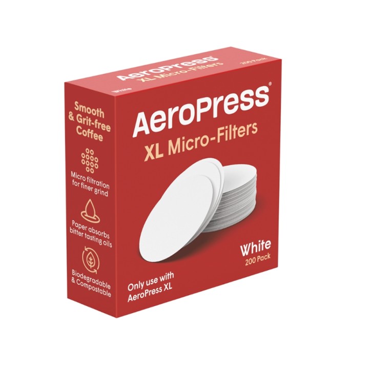 Aeropress XL Micro Filtre 200 stk. Aeropress XL Micro Filtre 200 stk.