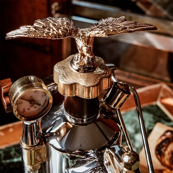La Pavoni Kedelhætte Ørn Guld LPAAQUDO01 La Pavoni Kedelhætte Ørn Guld LPAAQUDO01