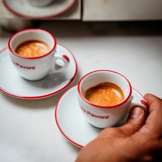 La Pavoni Espressokopper 7,5 cl 2 Stk LPACUPCE02