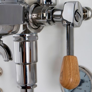 La Pavoni New Cellini Evolution Hvid LPSCVW01NO Espressomaskine Inkl.  La Pavoni Prosumer Chrome LPGGRI01EU Espressokværn