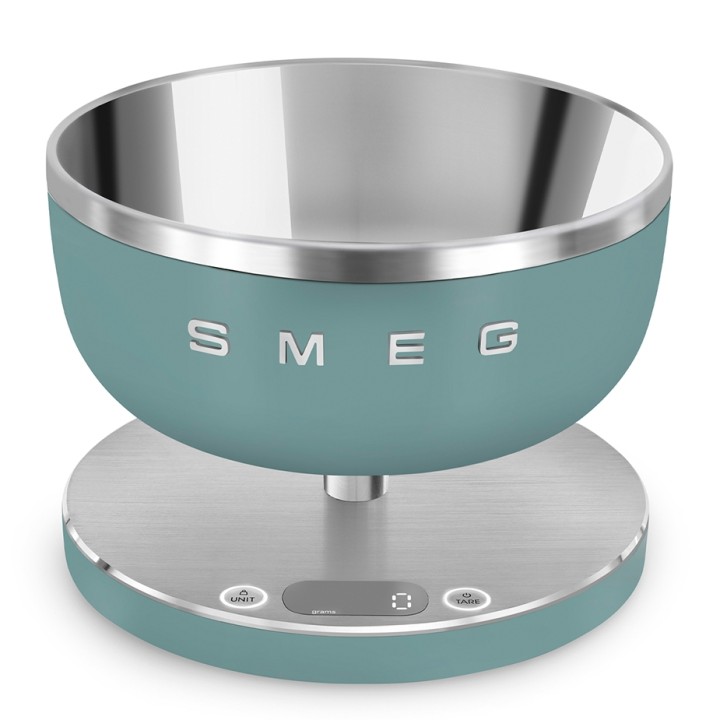 Smeg KSC01EGMWW Køkkenvægt Mat Emerald Green Smeg KSC01EGMWW Køkkenvægt Mat Emerald Green