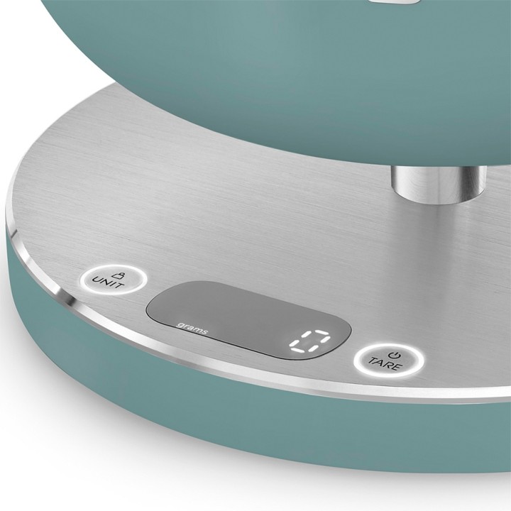 Smeg KSC01EGMWW Køkkenvægt Mat Emerald Green Smeg KSC01EGMWW Køkkenvægt Mat Emerald Green