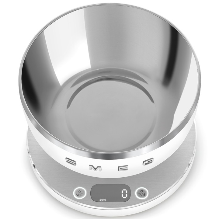 Smeg KSC01WHMWW Køkkenvægt Mat Hvid Smeg KSC01WHMWW Køkkenvægt Mat Hvid