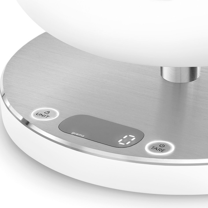 Smeg KSC01WHMWW Køkkenvægt Mat Hvid Smeg KSC01WHMWW Køkkenvægt Mat Hvid