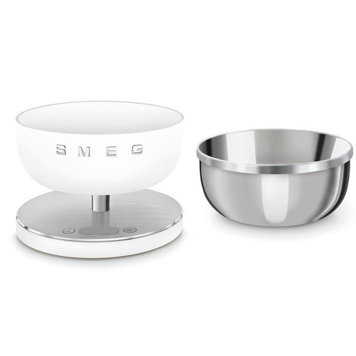 Smeg KSC01WHMWW Køkkenvægt Mat Hvid Smeg KSC01WHMWW Køkkenvægt Mat Hvid