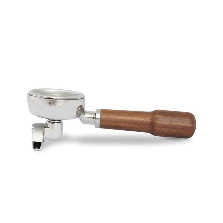 La Pavoni Portafilter Double Spout Inkl. Greb til La Pavoni Espressomaskiner Valnød