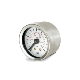 La Pavoni Flow Manometer Sort/Stål
