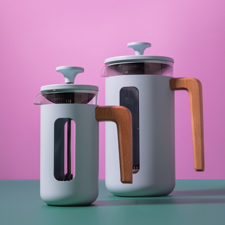 La Cafetière Pisa 3 Kop. Stempelkande Himmelblå La Cafetière Pisa 3 Kop. Stempelkande Himmelblå