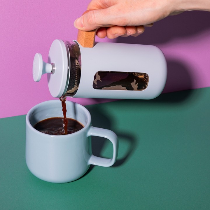 La Cafetière Pisa 3 Kop. Stempelkande Himmelblå La Cafetière Pisa 3 Kop. Stempelkande Himmelblå