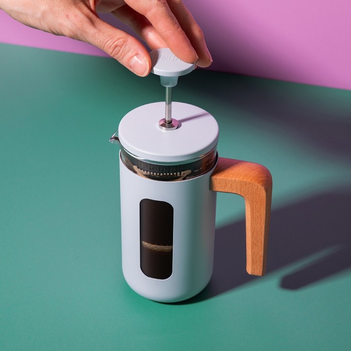 La Cafetière Pisa 3 Kop. Stempelkande Himmelblå La Cafetière Pisa 3 Kop. Stempelkande Himmelblå