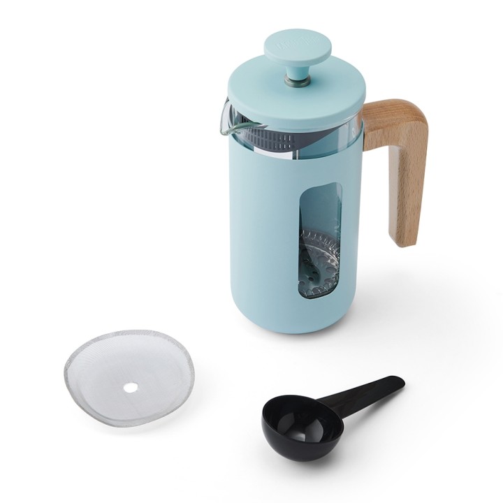 La Cafetière Pisa 3 Kop. Stempelkande Himmelblå La Cafetière Pisa 3 Kop. Stempelkande Himmelblå