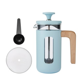 La Cafetière Pisa 3 Kop. Stempelkande Himmelblå La Cafetière Pisa 3 Kop. Stempelkande Himmelblå