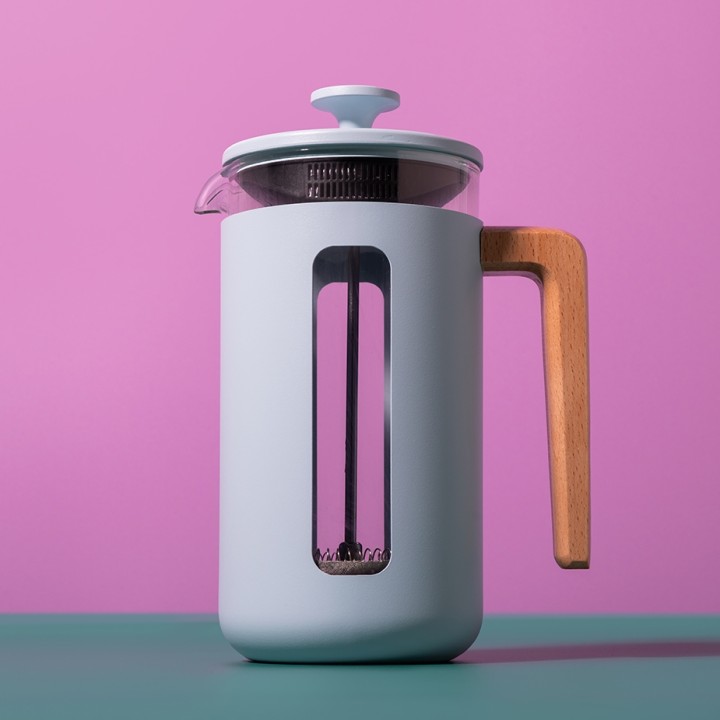 La Cafetière Pisa 8 Kop. Stempelkande Himmelblå La Cafetière Pisa 8 Kop. Stempelkande Himmelblå