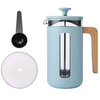La Cafetière Pisa 8 Kop. Stempelkande Himmelblå La Cafetière Pisa 8 Kop. Stempelkande Himmelblå