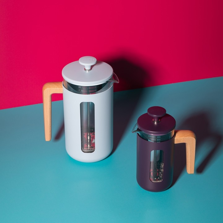 La Cafetière Pisa 3 Kop. Stempelkande Lilla La Cafetière Pisa 3 Kop. Stempelkande Lilla