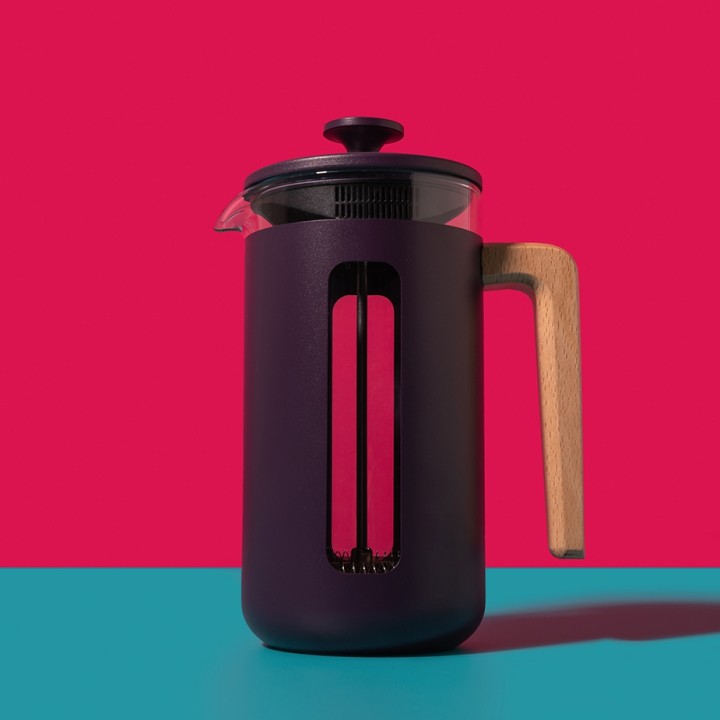 La Cafetière Pisa 3 Kop. Stempelkande Lilla La Cafetière Pisa 3 Kop. Stempelkande Lilla