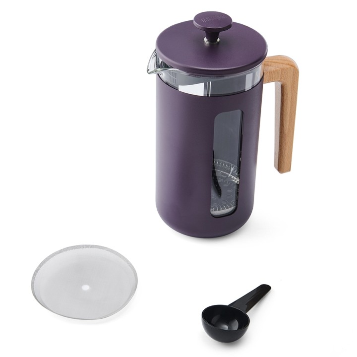 La Cafetière Pisa 8 Kop. Stempelkande Lilla La Cafetière Pisa 8 Kop. Stempelkande Lilla