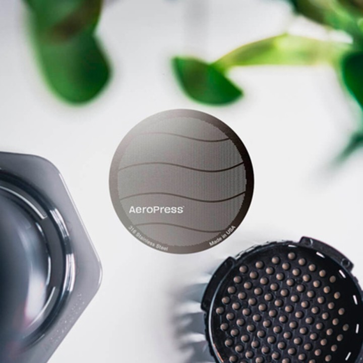 Aeropress Genbrugeligt Filter Rustfrit Stål Aeropress Genbrugeligt Filter Rustfrit Stål
