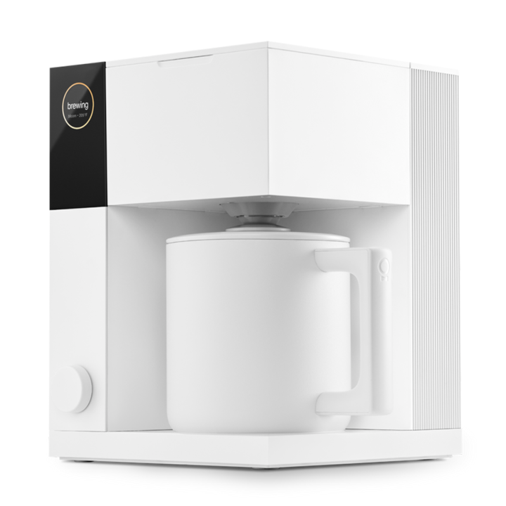 Fellow Aiden Filter Kaffemaskine Hvid Inkl. Fellow Opus Espressokværn Hvid