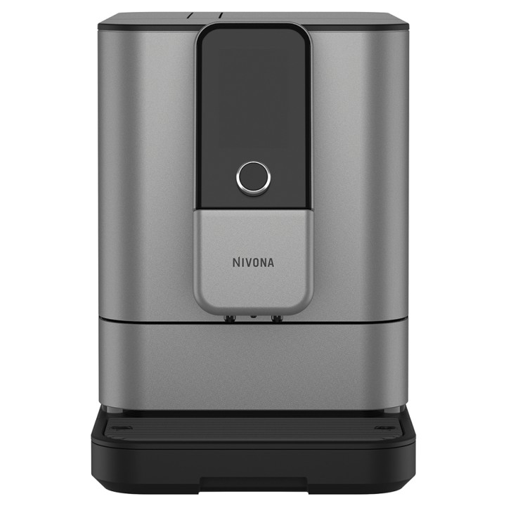 Nivona NIVO 8103 Titanium Espressomaskine Inkl. Afkalkning, Kalkfilter, Mælkerens, Rensepiller & 1kg Hele kaffebønner