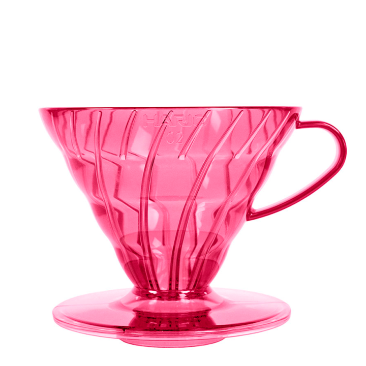Hario V60 Dripper Pink 2 Kop. Inkl. Filtre Hario V60 Dripper Pink 2 Kop. Inkl. Filtre